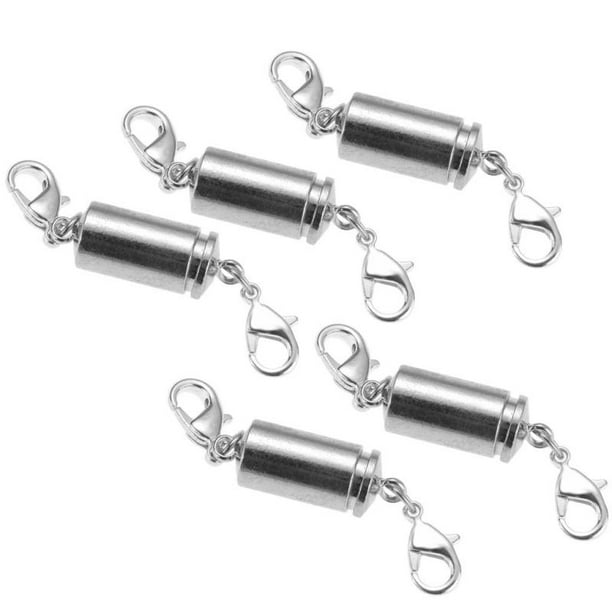 5 Piece Magnetic Lobster Hook for Jewelry Necklace Bracelet Ball Style Clasp 5 Piece Magnetic Lobster Hook for Jewelry Necklace Bracelet Ball Style Clasp